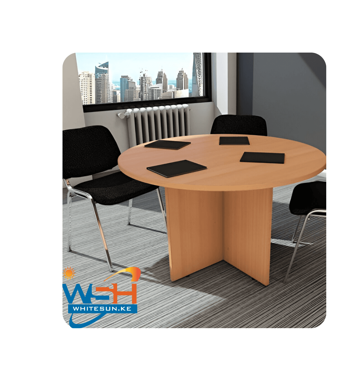 1200mm Executive 4pax Round Table