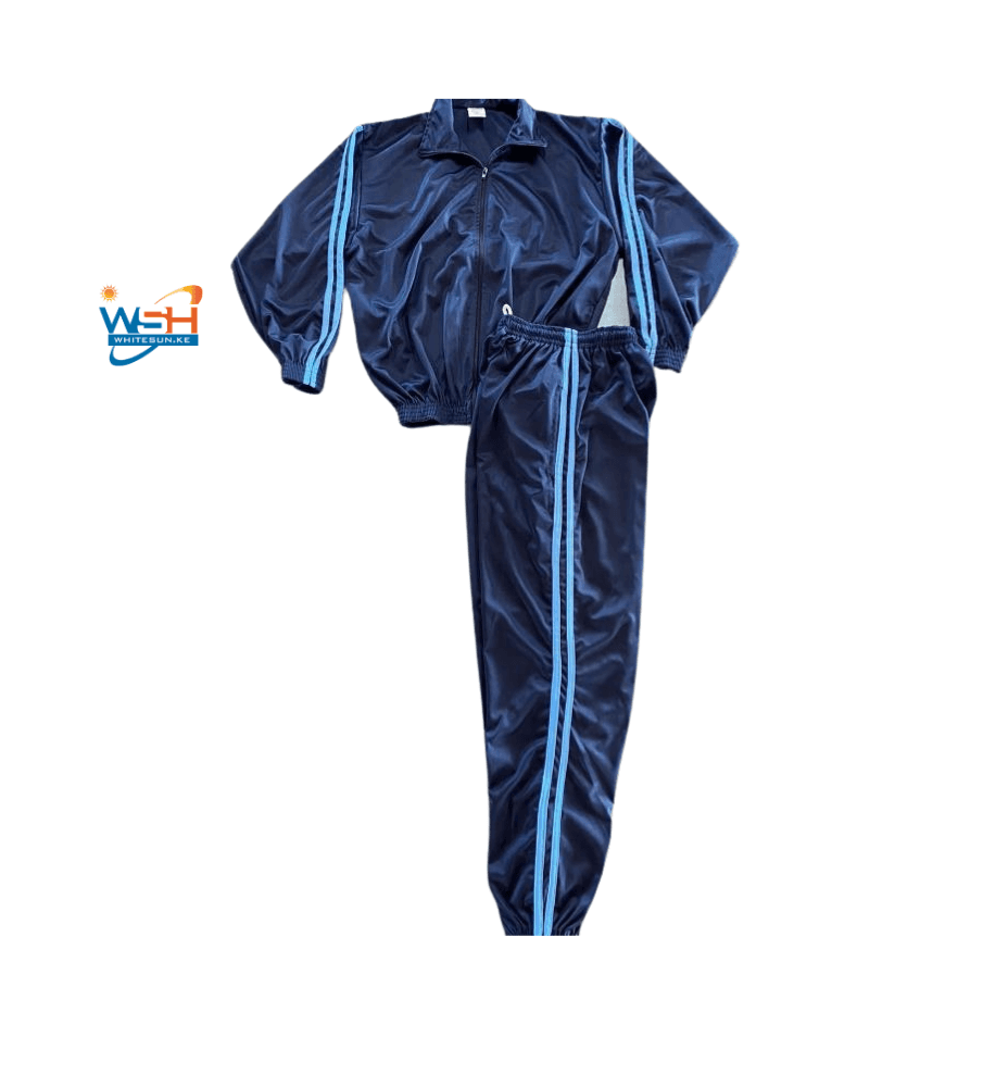 KIDS DARK BLUE TRACK SUITS