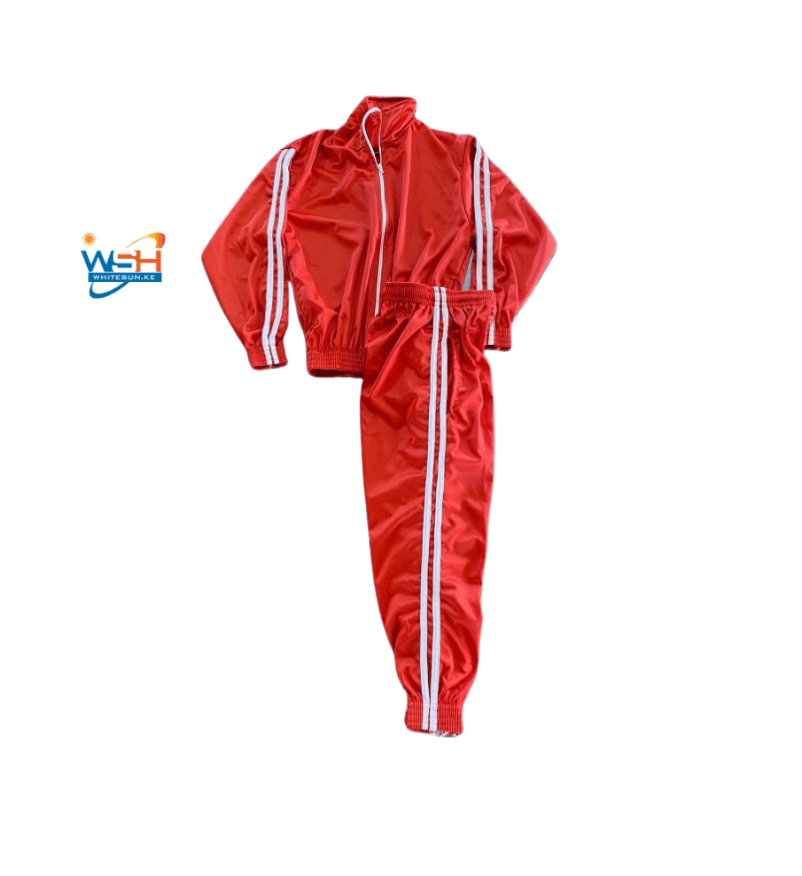 KIDS RED TRACK SUITS