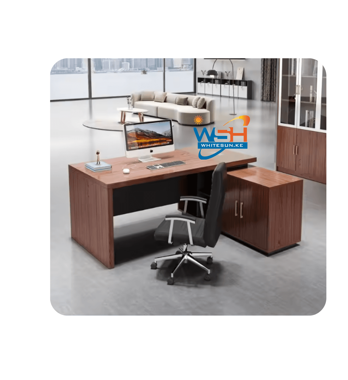 1.8m executive office desk Thumbnail 3