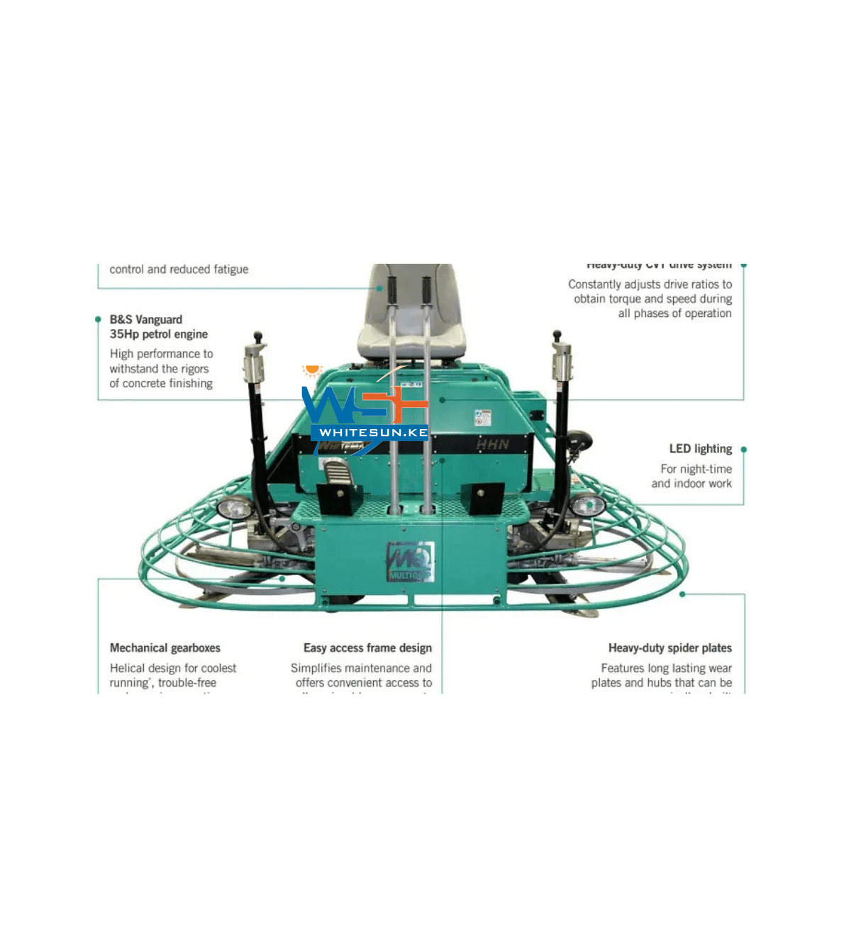 Ride On Power Trowel