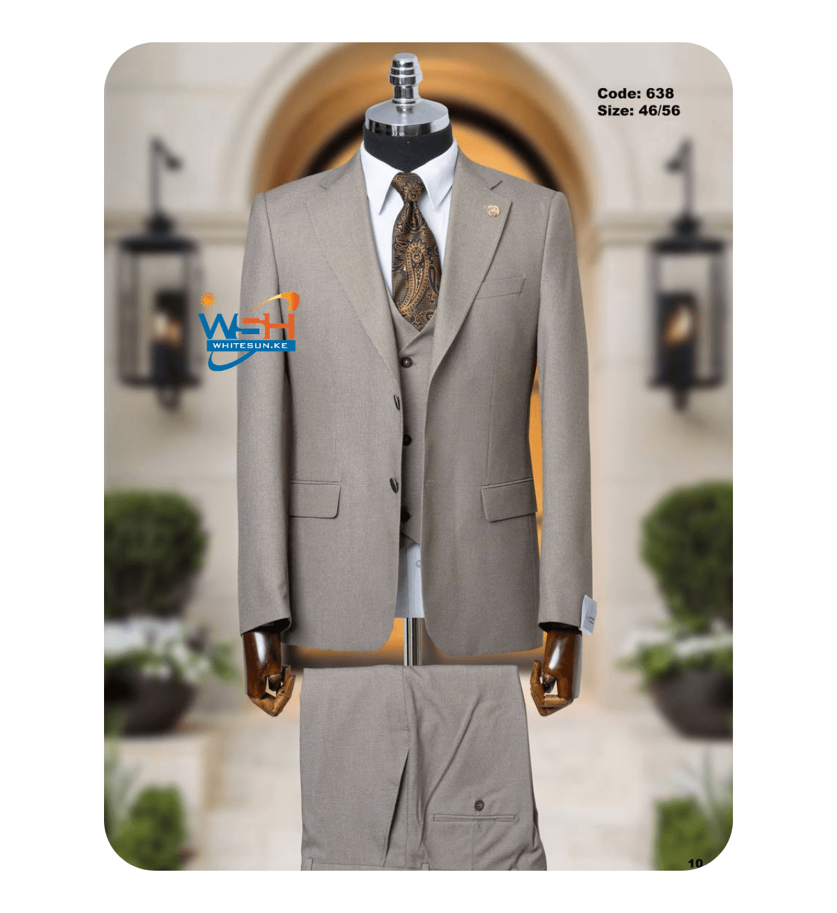 Elegant Three-Piece classic Suit