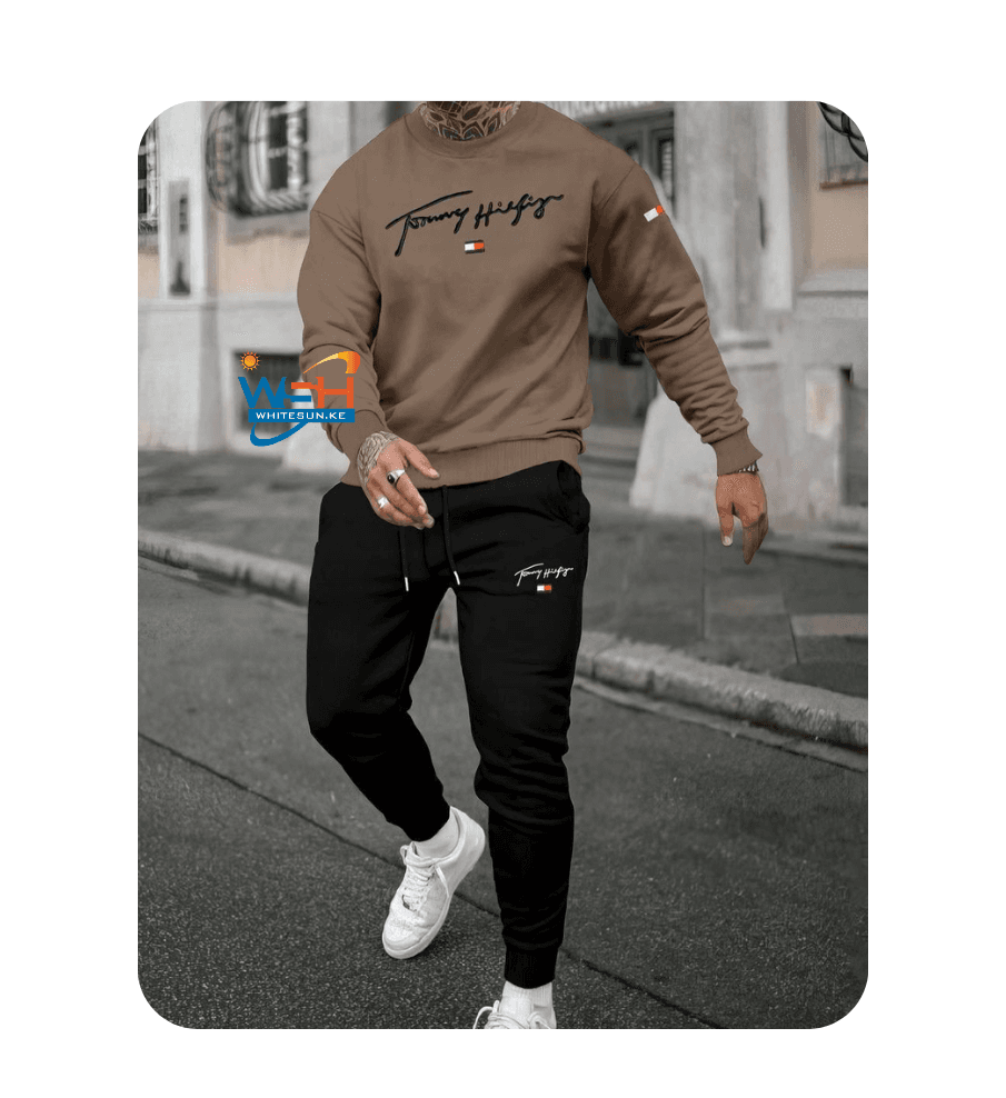 Tommy Tracksuit BROWN TOP