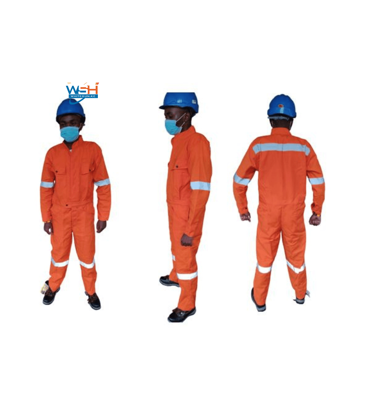 Fashion Reflective Orange Overalls