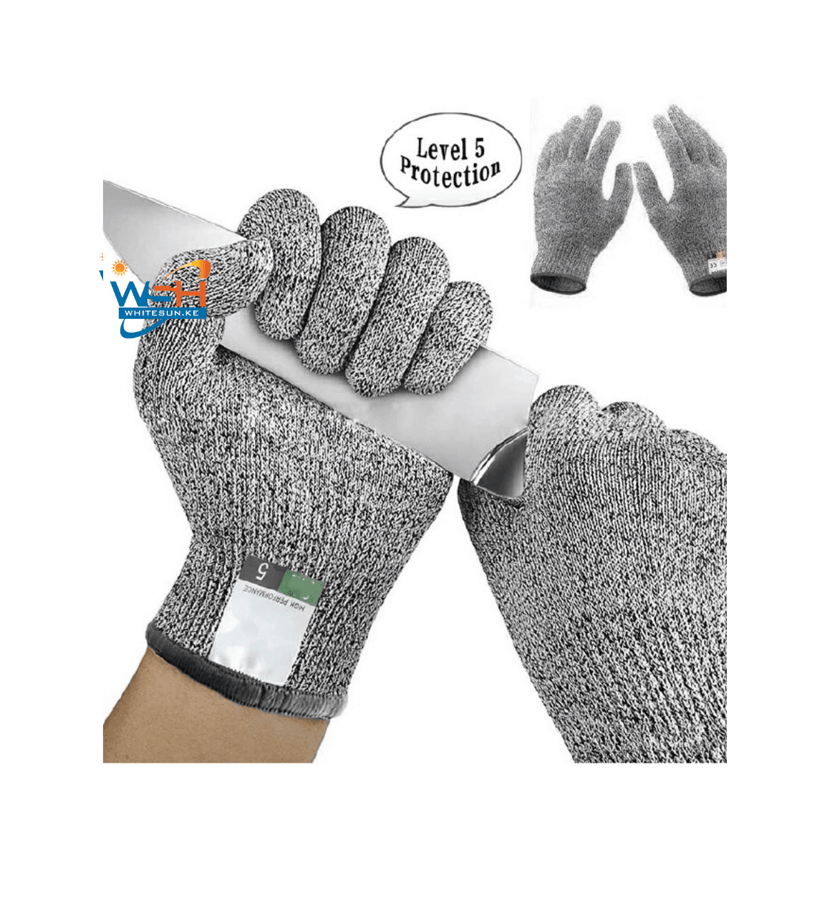 Anti Cut Gloves High Performance Level 5 Protection