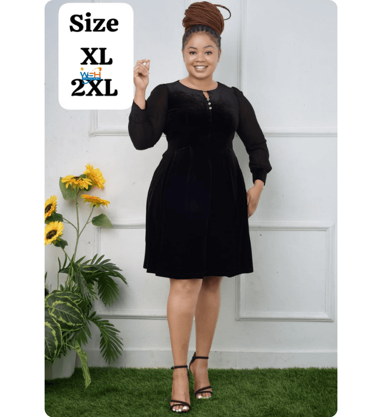 Beautiful Button-Down Dress for Women - Available in M, L, XL 3