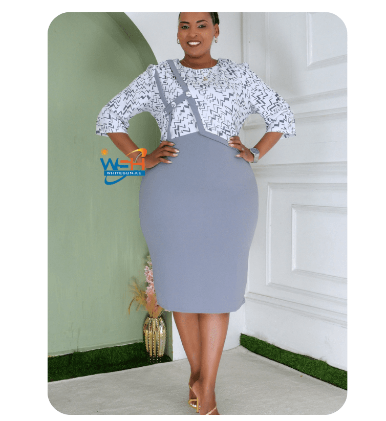 Elegant and Unique Zigzag Dress 7