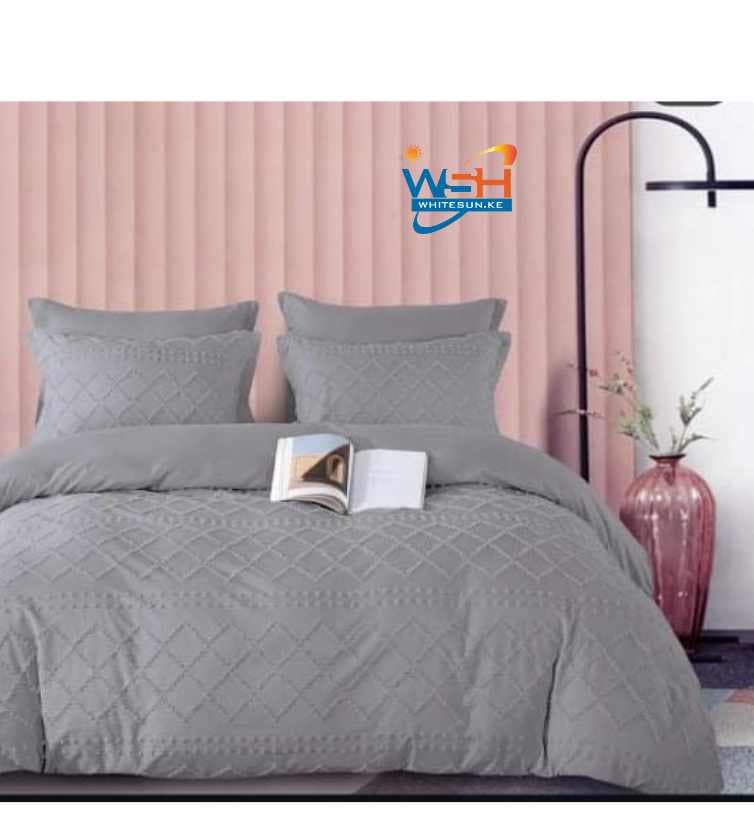 Luxury Tufted Wave Design Duvet cover set Thumbnail 4