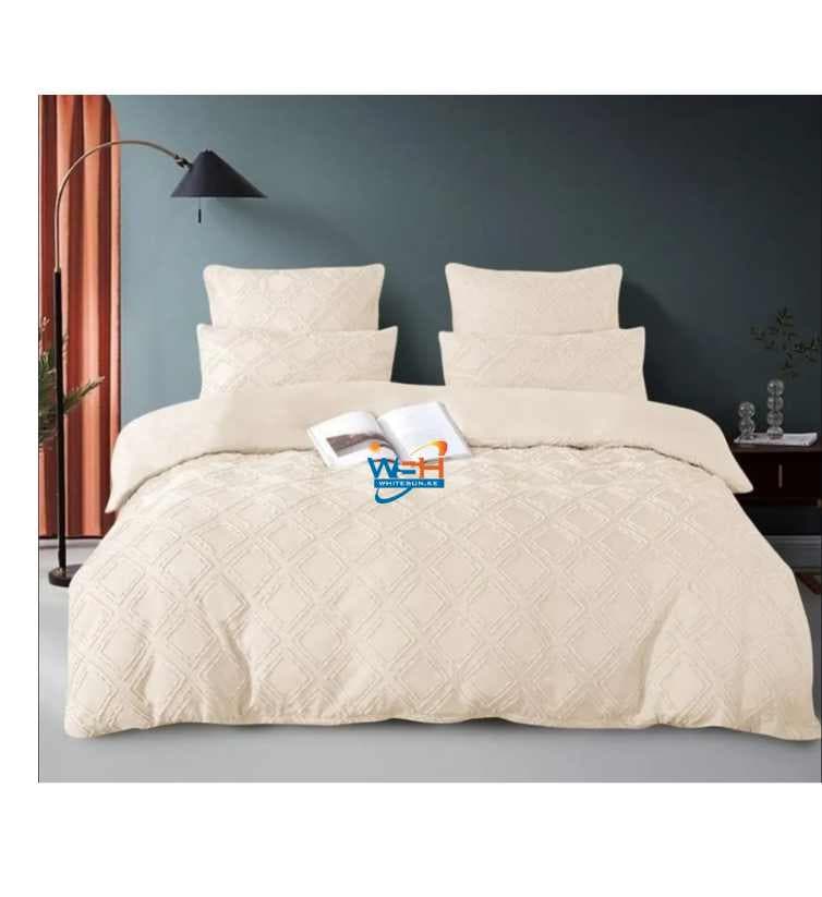 Luxury Tufted Wave Design Duvet cover set Thumbnail 5