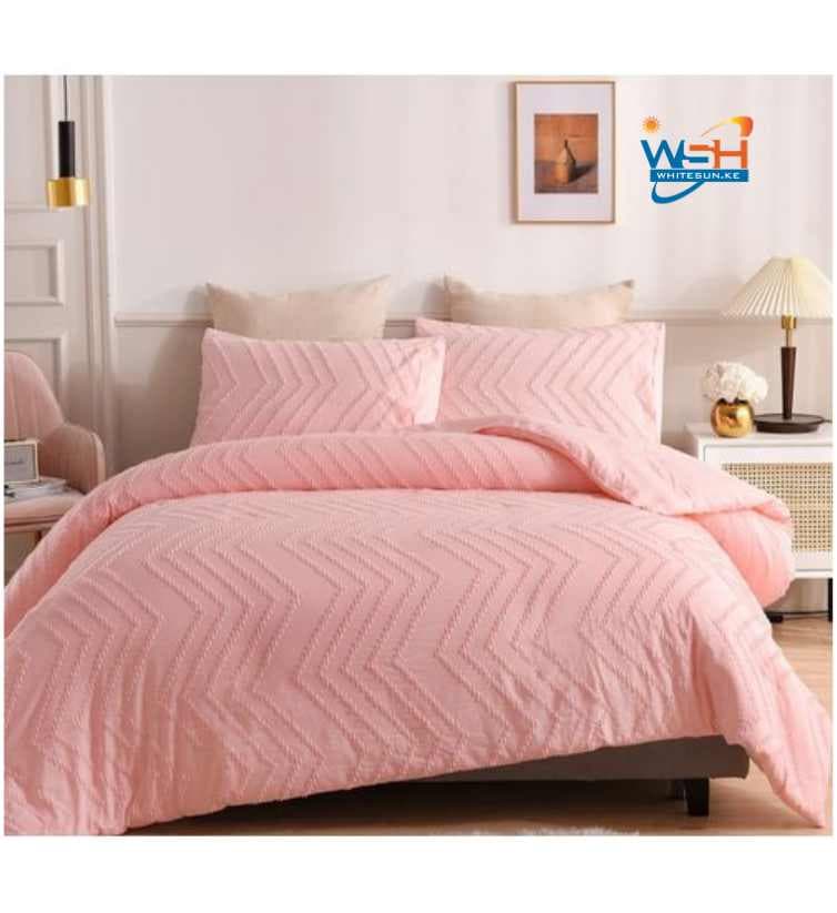 Luxury Tufted Wave Design Duvet cover set Thumbnail 2