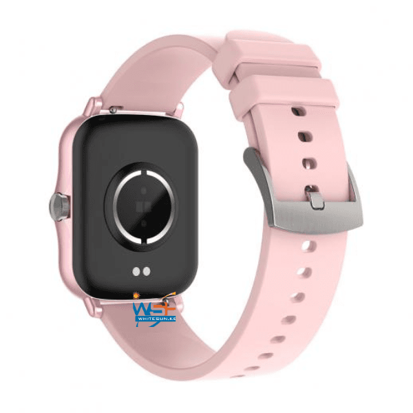 Y20 smart watch with heart rate and sleep monitoring, 1.7-inch full touch screen, smart female and male fitness watch, compatible with Android iPhone iOS pink Thumbnail 2