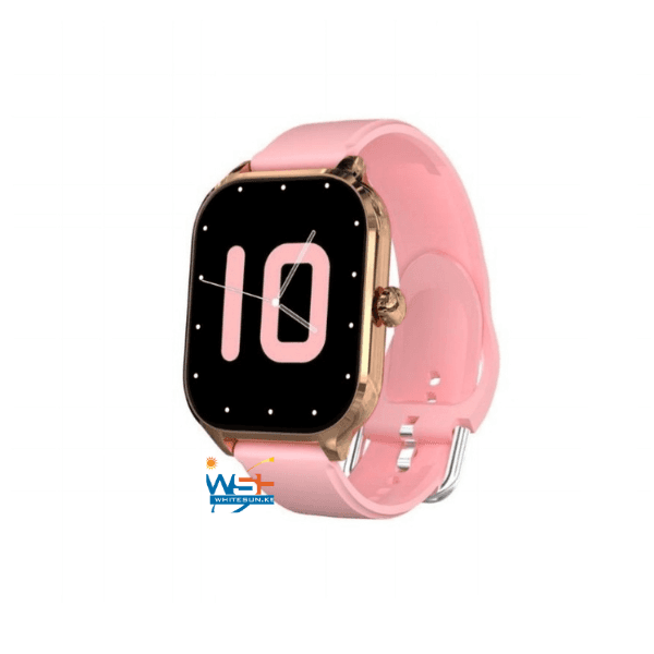 Y20 smart watch with heart rate and sleep monitoring, 1.7-inch full touch screen, smart female and male fitness watch, compatible with Android iPhone iOS pink Thumbnail 3