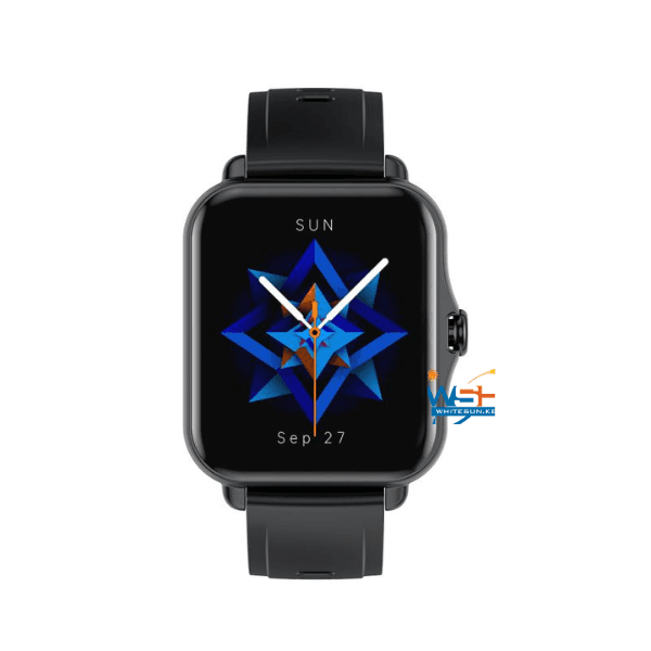 Q8 1.69 Inch Bluetooth Talking Smart Watch for Android and iOS Phones, IP67 Waterproof Fitness Tracker Watch, Ultralight Smart Sports Watch with Heart Rate ECG Blood Pressure Blood Oxygen Monitoring Black