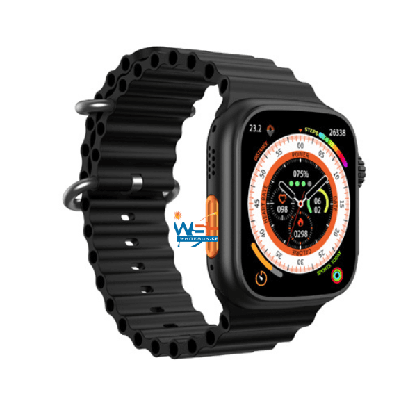 Telzeal TC55 Ultra Smart Watch 49mm with 2 Strap – Black Thumbnail 2
