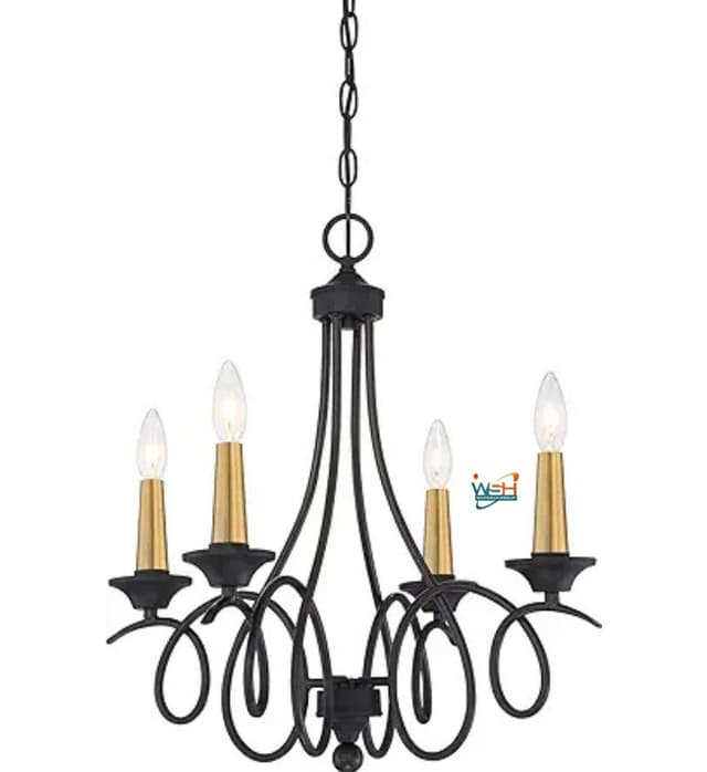 minka-lavery-4073-676-la-courbe-chandelier-4-light-240-watts-black-with-antique-brass-21-h-x-20-dia