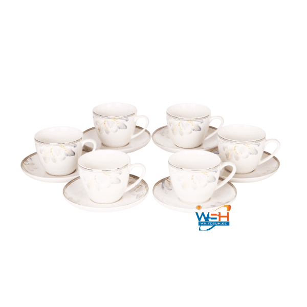 Whitesun 12 PC's  Tea Cup Set Thumbnail 3