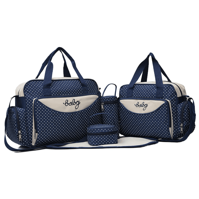 004-whitesun-5-piece-deluxe-baby-diaper-bag-set-ideal-gift-for-new-moms-sisters-aunties-cousins-colleagues-girlfriends-navy-and-cream-colour