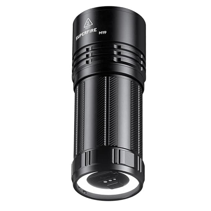 SuperFire Flashlight Rechargeable Super Bright,6000 Lumen Flashlight,LED Lights with Zoomable & 5 Modes,Powerful Handheld Flash Lights for Emergencies, Camping,Outdoor, Water Resistant Thumbnail 5