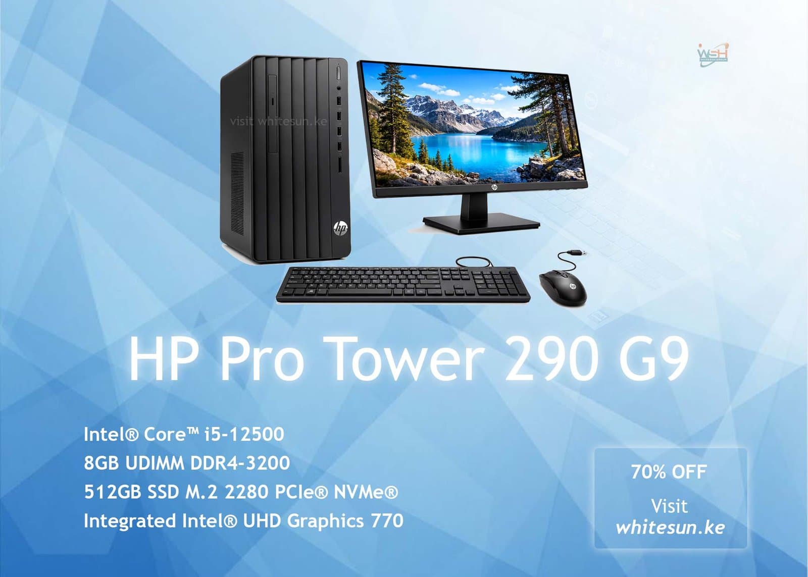 HP Pro Tower 290 G9 – Intel® Core™ i5-12500 Thumbnail 2