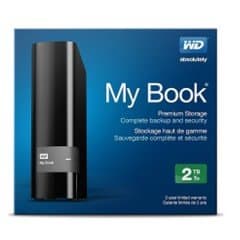 Ext HDD 2TB 3.5″ WD My book Desktop Storage