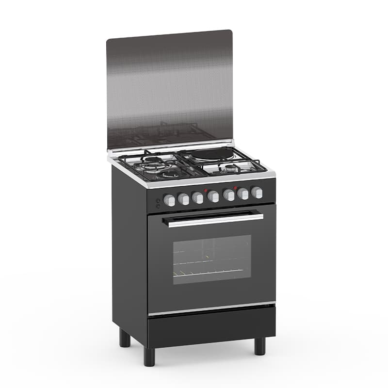 Haier 3 Gas + 1 Electric 60X60 Cooker with Electric Oven - HCR2031EED1