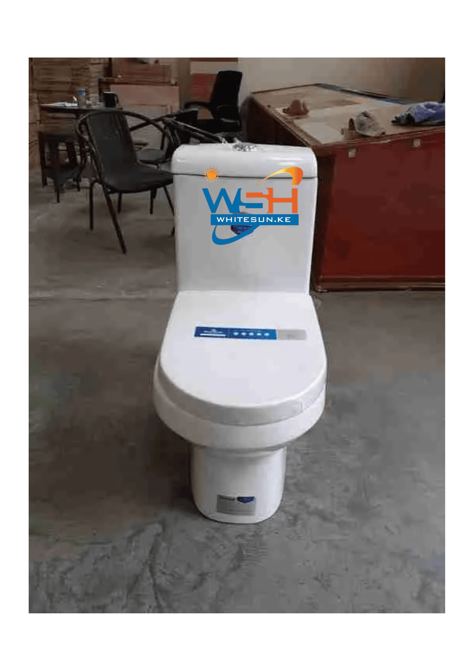 Premium Toilet Seat with Cistern White