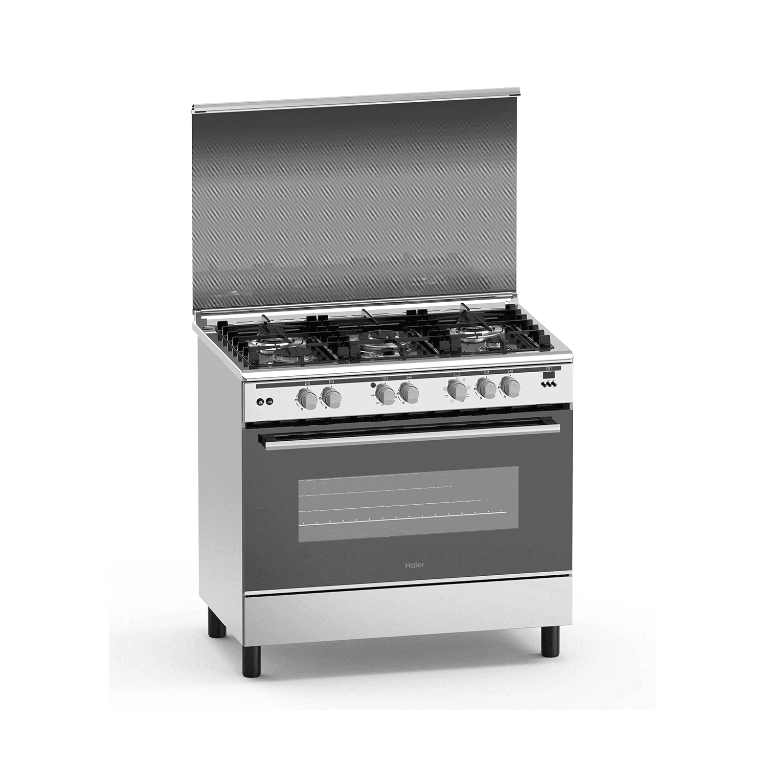 Haier 5 Gas 60X90 Cooker with Electric Long Oven - HCR6050EES