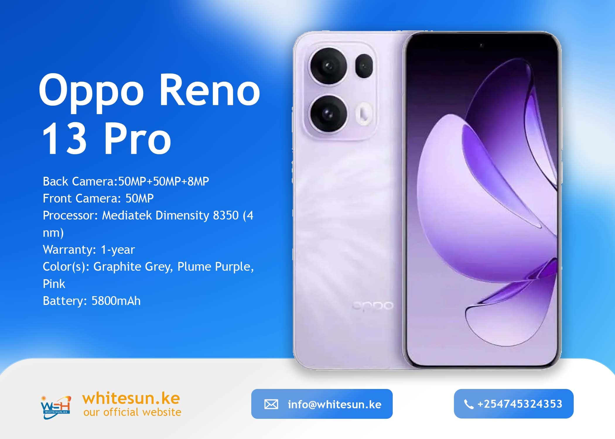 Oppo Reno 13 Pro 5G 12GB 512G