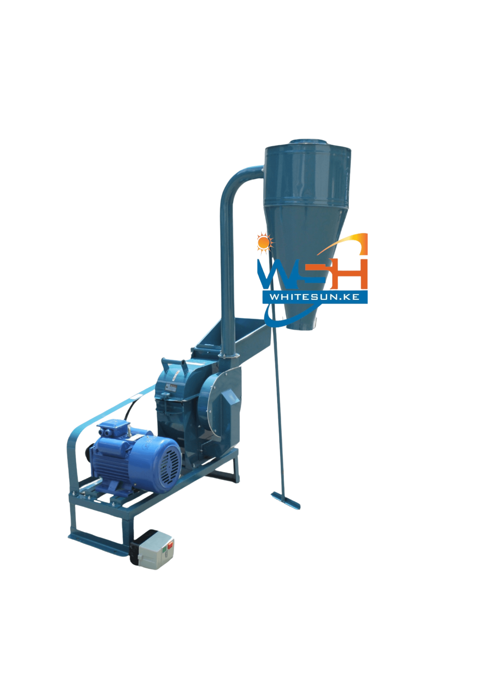 7.5HP Imported F33 Posho Mill - Single Phase High Speed Combo Package