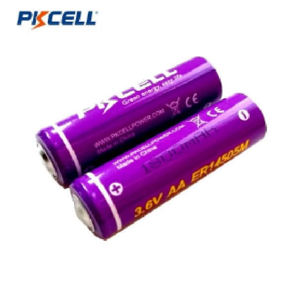 ER14505M AA 3.6V 1800mAH Li-SOCL2 Battery PKCELL