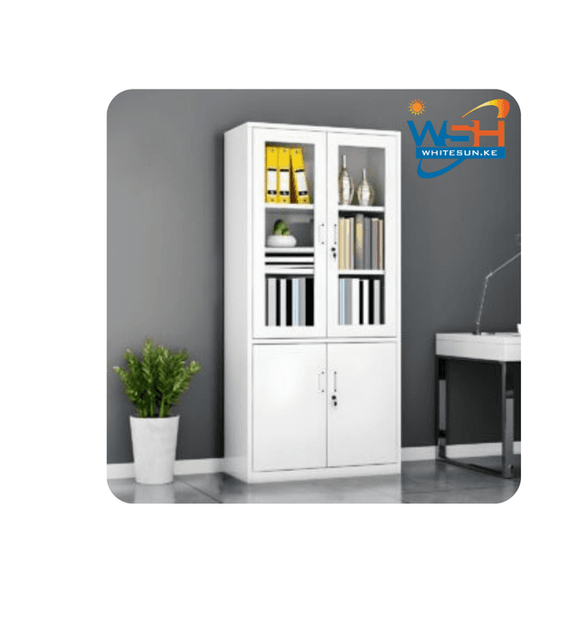 half-glass-metallic-office-filing-cabinet