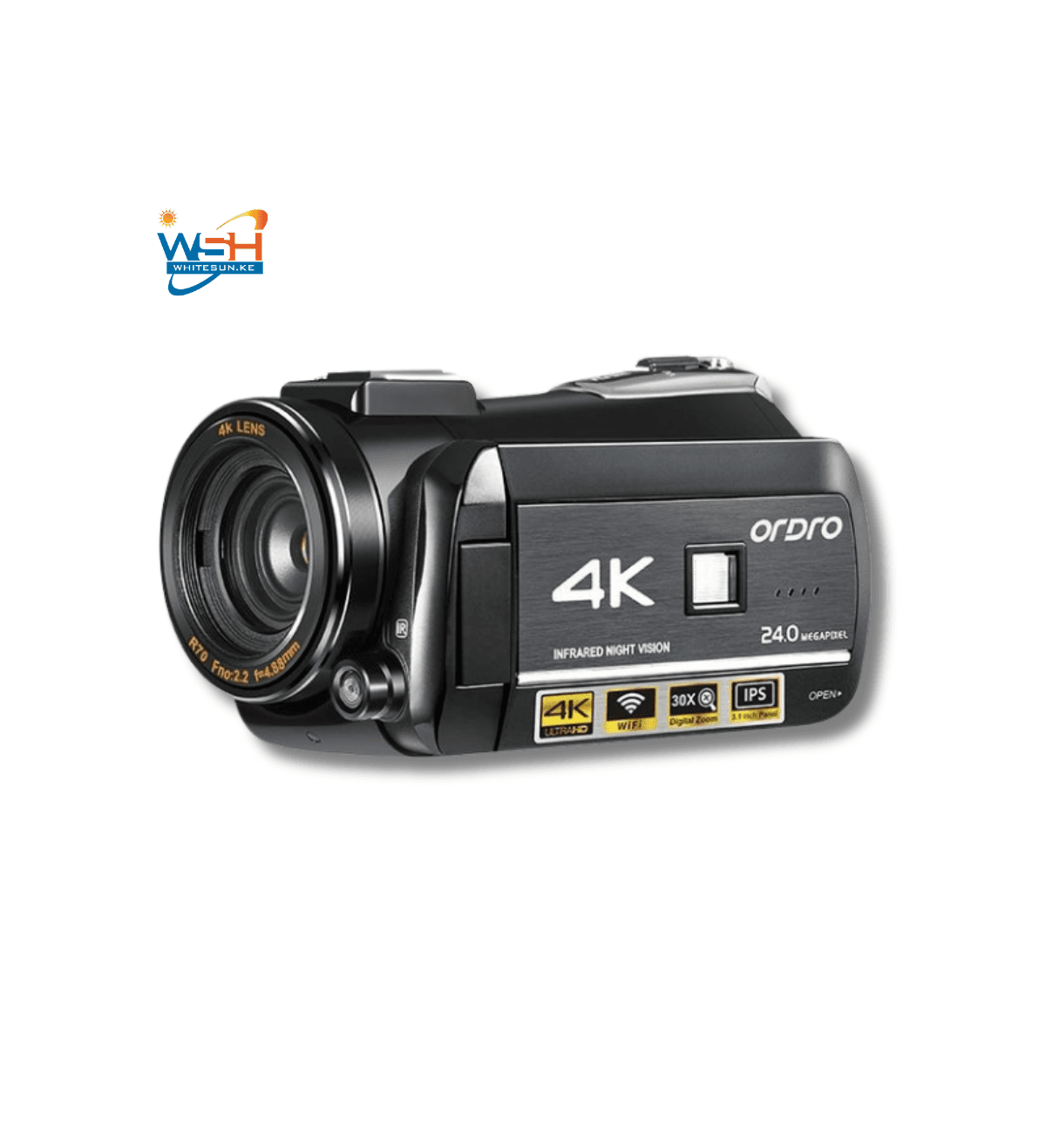 Ordro AC3 3.1 Inch IPS Screen 4K Full HD 13MP Night Vision WiFi Live Camcorder DV Digital Camera