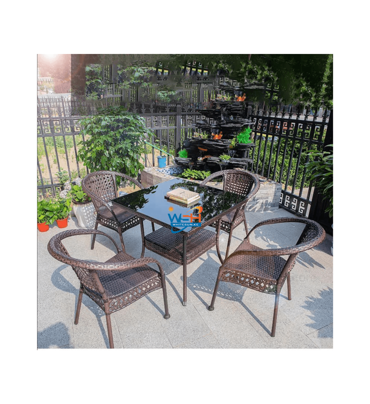 Garden Furniture Set with table