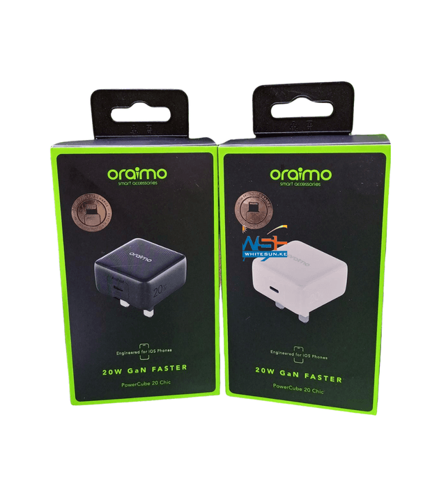 oraimo-powercube-20-chic-20w-gan-wall-charger-kit-with-type-c-to-type-c-cable