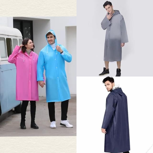 beat-the-rains-heavy-duty-waterproof-vinyl-raincoat-unisex-full-cut-multi-purpose-rain-gear-for-adults-teens-xl-durable-rain-poncho-ground-cover-emergency-shelter