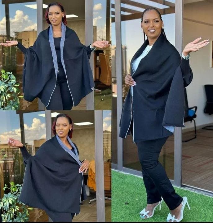 Original Turkey Poncho Sweater – All-Season, Free-Size Poncho for Plus Size & All Body Types | Premium Quality, Ultra-Warm Turkey Fabric | Wholesale 2500 Thumbnail 6