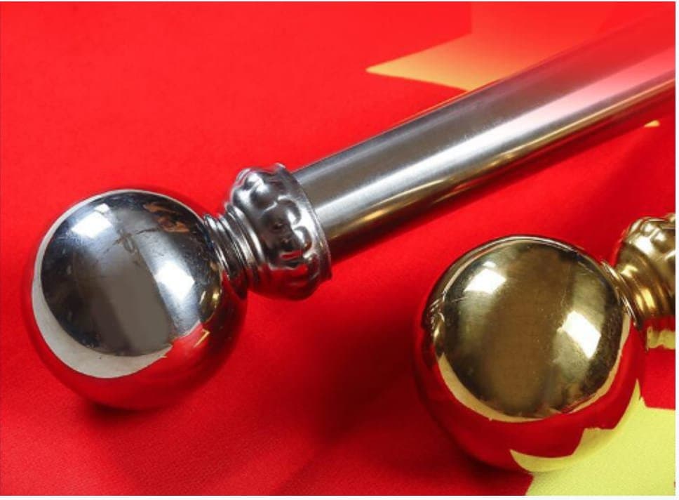 Premium Stainless Steel Telescopic Flag Pole – Adjustable Office & Kenyan Flag Stand | Rust-Resistant Indoor Flagpole with Tangle-Free Design & Stable Base (1.2m–3m) Thumbnail 2