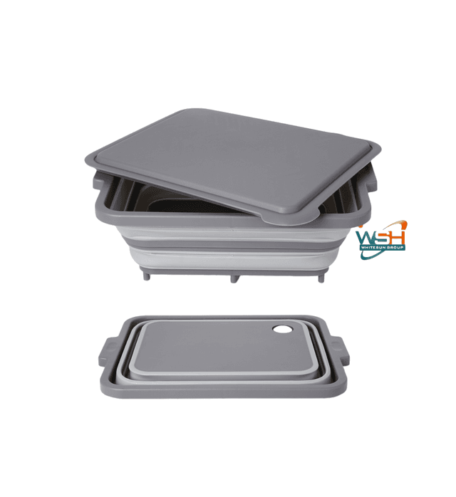 muti-fuction-collapsible-cutting-board-and-washing-basket-portable-washing-storage-basket-veggies-fruits-food-grade-camping-sink-with-draining-plug-camping-essentials-grey