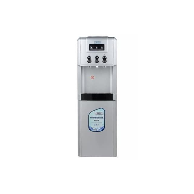 solstar-wd84e-slbss-hot-cold-normal-water-dispenser-silver-with-12l-cabinet
