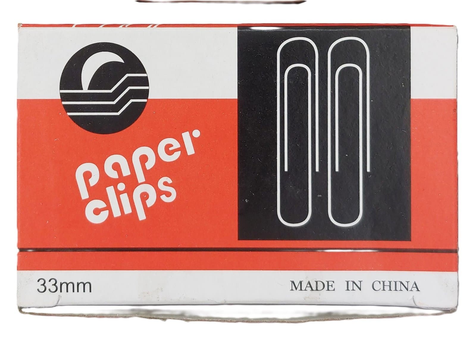 Paper Clips, 100Pcs/Pkt, 33Mm