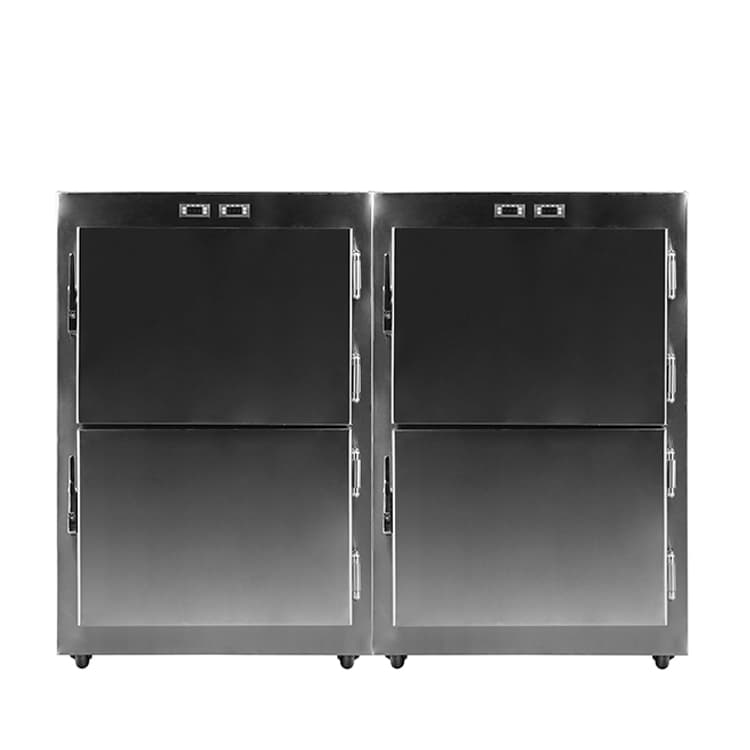 Stainless steel 4 bodies hospital mortuary refrigerator corpse freezer Model: YSSTG0104