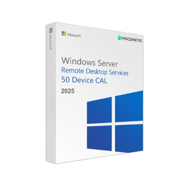Windows Server 2025 Remote Desktop Services (RDS) – 50 User CAL Thumbnail 3