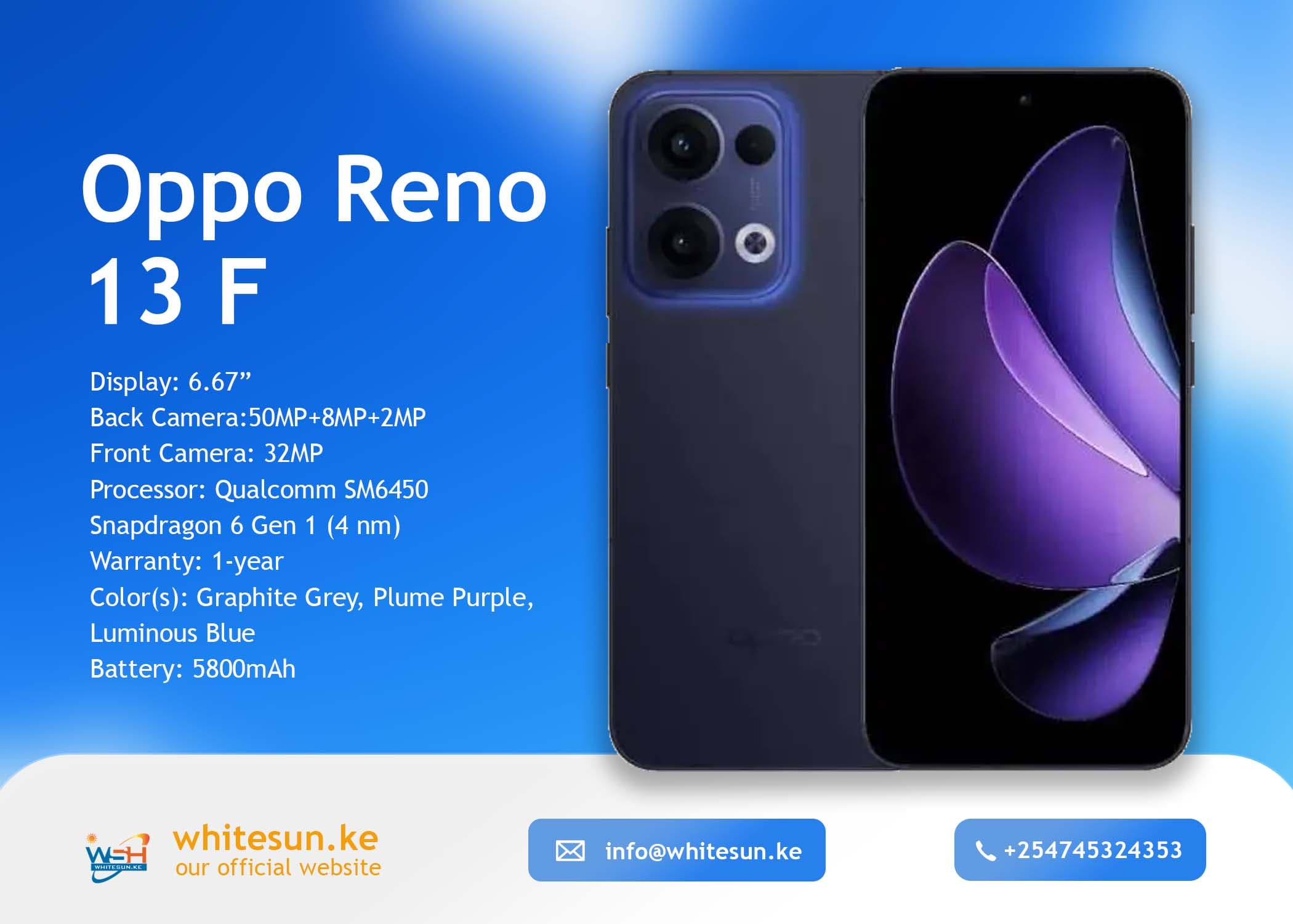 Oppo Reno 13 F 5G 12GB 512GB
