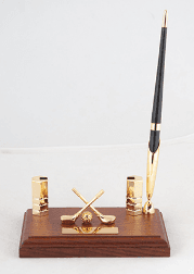 penstand-wood-base-with-2-golf-clubs-w-memo-card-holder-1pc-ball-point-pen-size-5-75lx3-5w