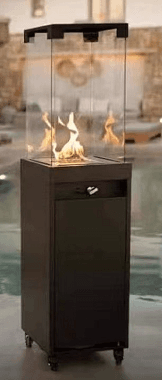 Standing glass patio heater Thumbnail 2